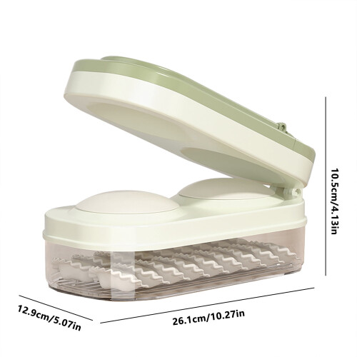 Hiroekza Dumpling Maker Tool Set with Pressing & Rolling, Compatible with Household Use, Includes Storage Box - Christmas Clearance 1