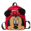 Σακίδιο πλάτης Mickey Mouse Minnie Mouse με κινούμενα σχέδια, φορητή τσάντα ταξιδιού για 1