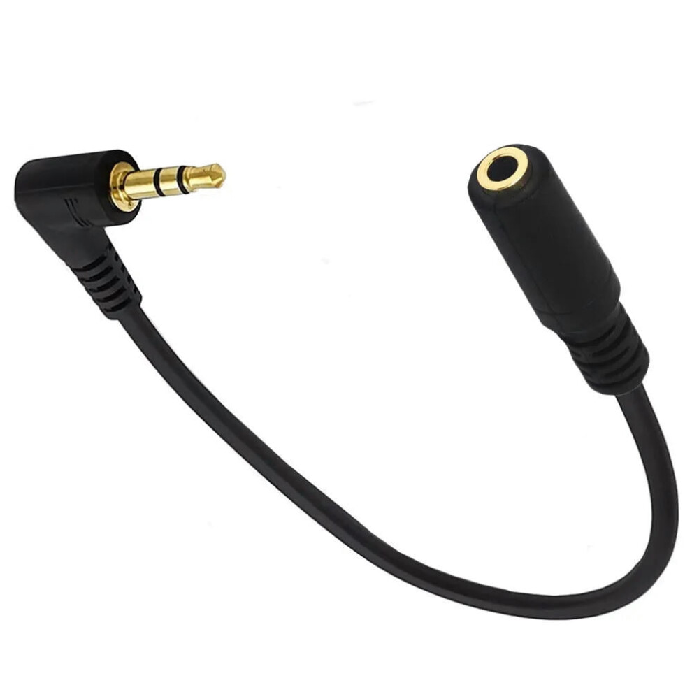 For Headphone Extension Cable 3.5Mm Male To Female 3.5Mm Aux 90 Cable Audio Stereo Extender Cord Earphone Speaker 9048212891260