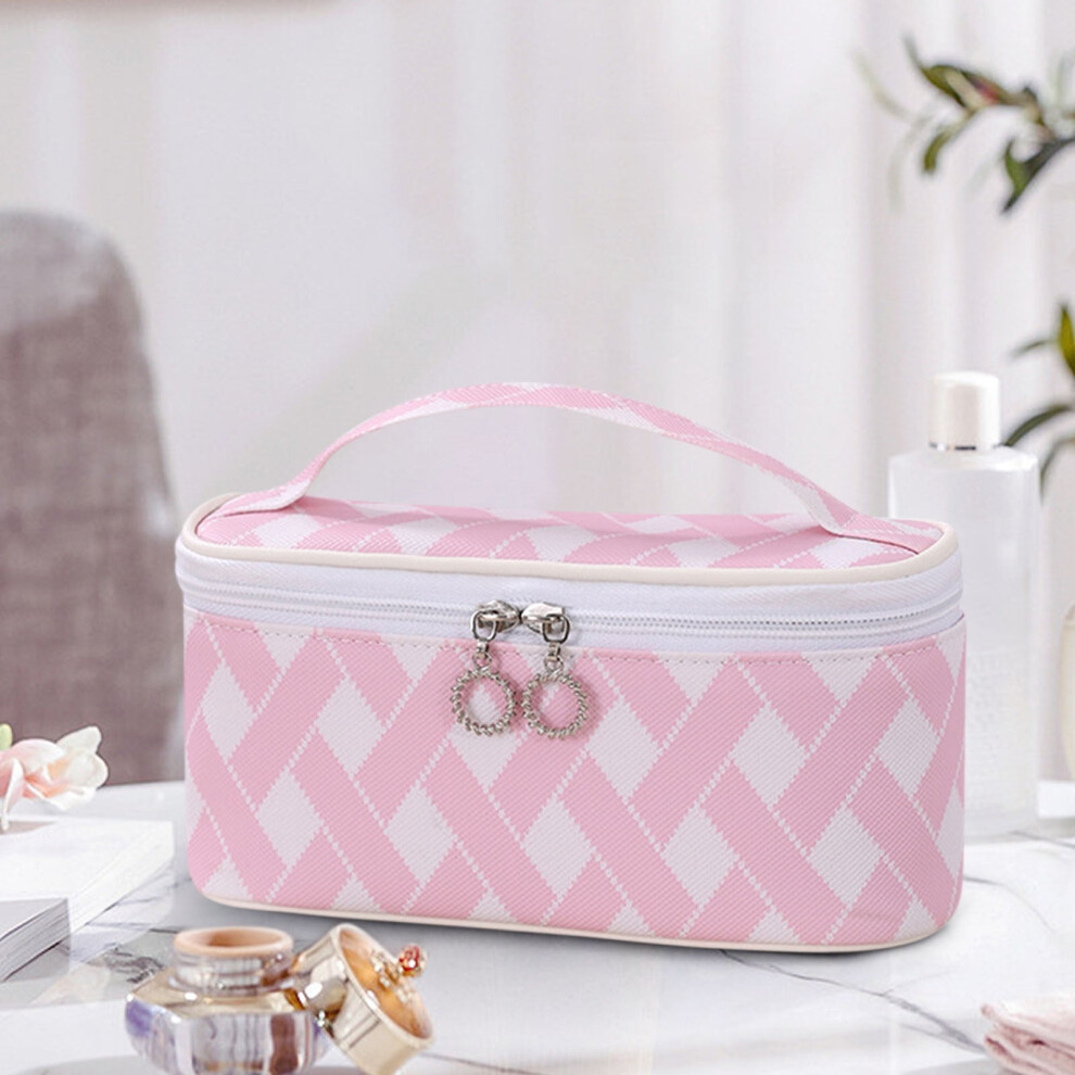 Cyber Monday Deals: Kcavykas Portable Makeup Bag, Large Capacity Travel Cosmetic Bag - Compatible with TSA Rules