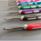 N022 - Set de 9 croșete ergonomice multicolore, mărime unică 3