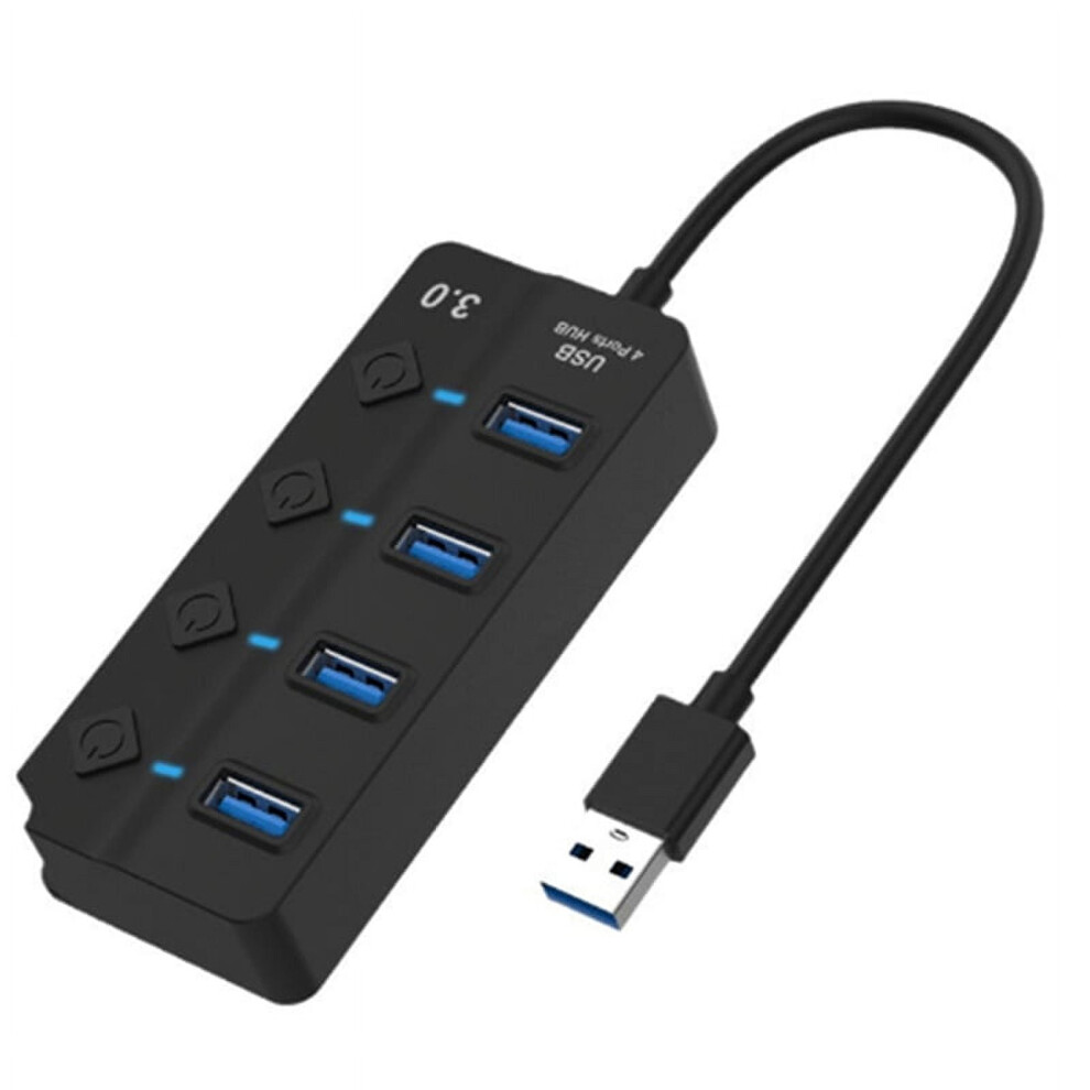 Switch Hub3.0 Splitter Hub Port Expander Usb Computer Splitter 4 Port 3.0 Hub 9048212891925