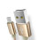 Cavo Micro-USB ROCK Metal Charge & Sync da 1,8 m, grigio. 4