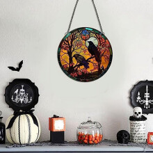 Pendentif gnome de Noël pour fenêtre et porte, décoration intérieure avec double boule décorative