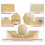 Περούκα Tkrady Short Straight Bob, Περούκες για Μαύρες Γυναίκες15,7 ιντσών Short Bob Wigs Ίσιες 3