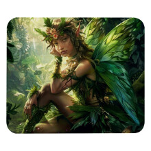Ceap Luiche Síóg Green Wings 8.3'' x 9.8'' le Bonn Rubair Neamhshleamhain, Comhoiriúnach le Ríomhaire Glúine, Scríbhneoireacht & Cearrbhachas