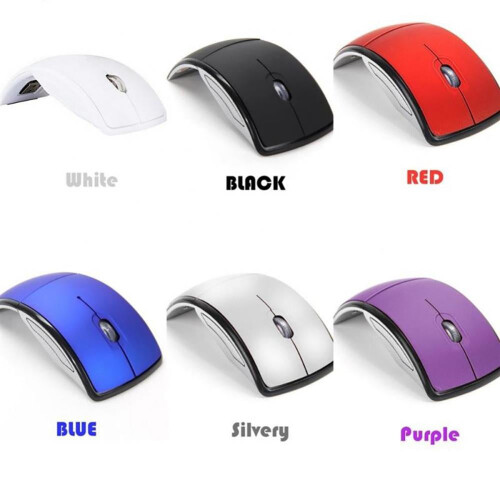 2.4G Wireless Mouse pliabil Computer Mouse Mini Travel Notebook Mute Mouse USB receptor pentru Laptop PC 2