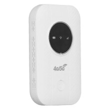 Ródaire Móideim LTE4G5G, Hotspot 300Mbps Suas le 10 nGléas, Sliotán Cárta SIM, Ceallraí 2100mAh, le haghaidh Taistil Bán