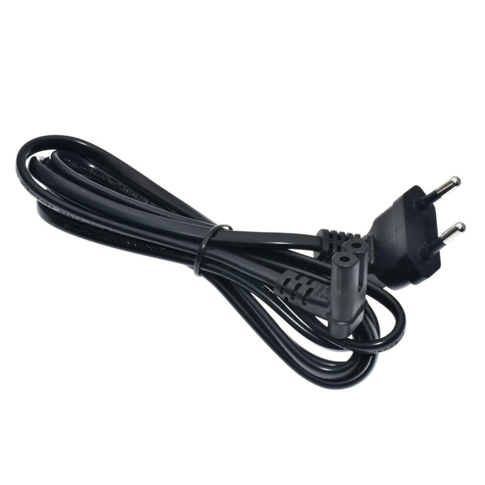 For C7 90 Degree Angle Power Cord For Led Tv Eu Cee7/16 To Iec C7 Power Lead Cable Vde Cord 9048212942023