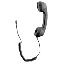Eease Retro Handset met 3,5 mm microfoon en luidspreker voor telefoons/tablets