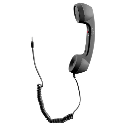 Eease Retro Handset met 3,5 mm microfoon en luidspreker voor telefoons/tablets