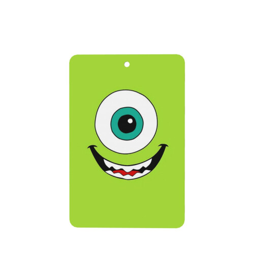 Mike Wazowski Face6 τεμάχια αρωματικά χώρου αυτοκινήτου με άρωμα αξεσουάρ αυτοκινήτου