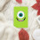Mike Wazowski Face6 τεμάχια αρωματικά χώρου αυτοκινήτου με άρωμα αξεσουάρ αυτοκινήτου 6