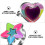 Guangmc 5Pcs Color Changing Mood Rings - Adjustable Size Temperature Control Rings 8