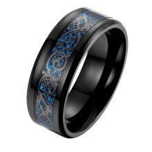 Anillo de joyería punk para hombre Guangmc - 1 unidad