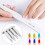 Nail Buffer Block Set for Smooth Nail Surface and Improved Gel Adhesion, 5pcs Colored Double Sided 4