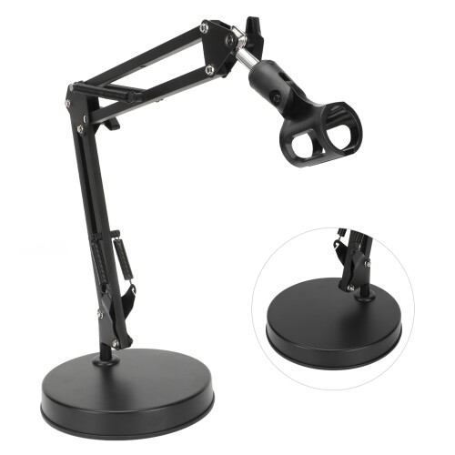 Adjustable Microphone Arm Stand with Free Rotation for Streaming and Recording 2