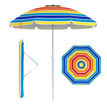 Neigbarer Outdoor-Sonnenschirm mit Anker, 178 cm, tragbar