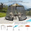 Umbrella Mosquito Net, 2 Doors, Adjustable, 2.5-3m 2