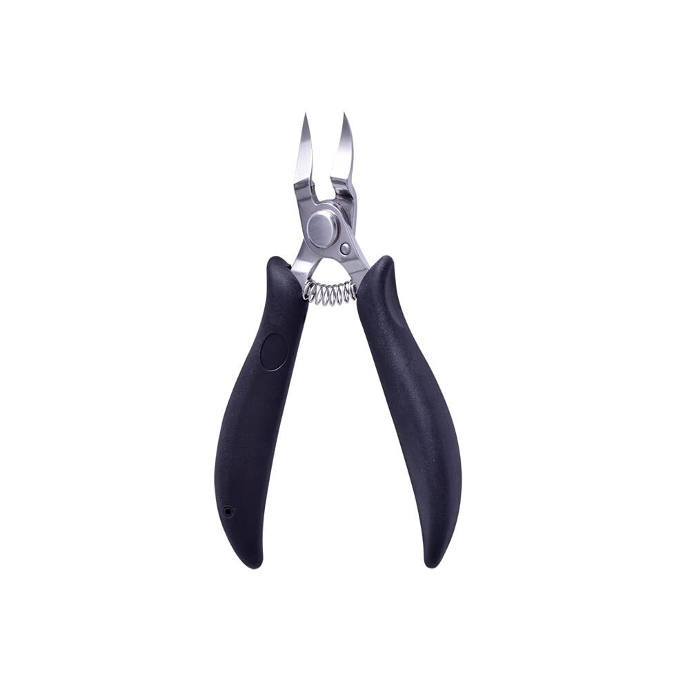 Stainless Steel Nail Clippers Set with Sharp Waterproof Blades, Professional Manicure Pedicure Kit in Compact Leather Case