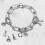 Βραχιόλι Me Series Link Chain από ασήμι 925, με γούρια, κατασκευασμένο από επώνυμα 5