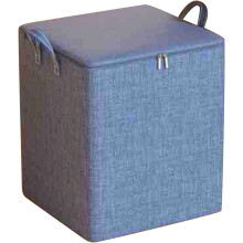 Stapelbare kledingopbergbakken met deksels - Opvouwbare kastorganizers met stevige handgrepen voor dekens, quilts, kleding en beddengoed - Compact