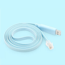 Presentes de Páscoa Kayannuo para Mulheres e Homens - Liquidação - Cabo FTDI USB para RJ45 para Roteador e Switch - 1,8 m - Decoração de Páscoa
