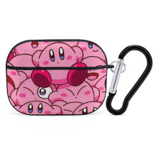 Custodia Kirby compatibile con AirPods Pro, design da donna, supporta la ricarica wireless.