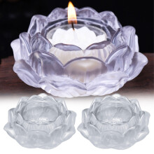 Obniżka! Poaug Halloween Candle Holder Wyprzedaż Świec, Lotu7Light Holder Tea Candle Świecznik Kwiaty Kolory Szkło Dekoracje Domowe A