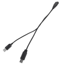 Fonte de alimentação, acessório de computador, cabo USB macho para fêmea, extensão de dados, cabo dispensador, plástico, metal