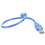 2x Κοντό καλώδιο επέκτασης USB2.0A από θηλυκό σε αρσενικό 4
