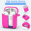 Capa protetora de silicone macio, resistente a quedas e com absorção de impacto, compatível com AirPods 2 e 1, de nível militar. 3