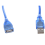 2x Κοντό καλώδιο επέκτασης USB2.0A από θηλυκό σε αρσενικό 6