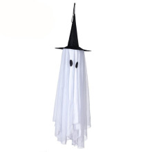 Dekoracje na Halloween, 43-calowy kapelusz czarodzieja z dyni, wiszący wystrój na Halloween, wiszące ozdoby z dyni na domowe przyjęcie ogrodowe