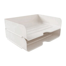 Caixa organizadora para arquivos A4, prateleira de mesa com várias camadas, material de escritório.