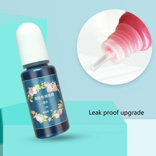 Hesroicy10ml Ρητίνη εποξειδική χρωστική ουσία εξαιρετικά διαπερατή ρητίνη τέχνης 2