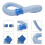 10 τεμάχια μινιατούρα πλαστικό καπέλο κούκλας, καπέλο καουμπόη Western, καπέλο 3