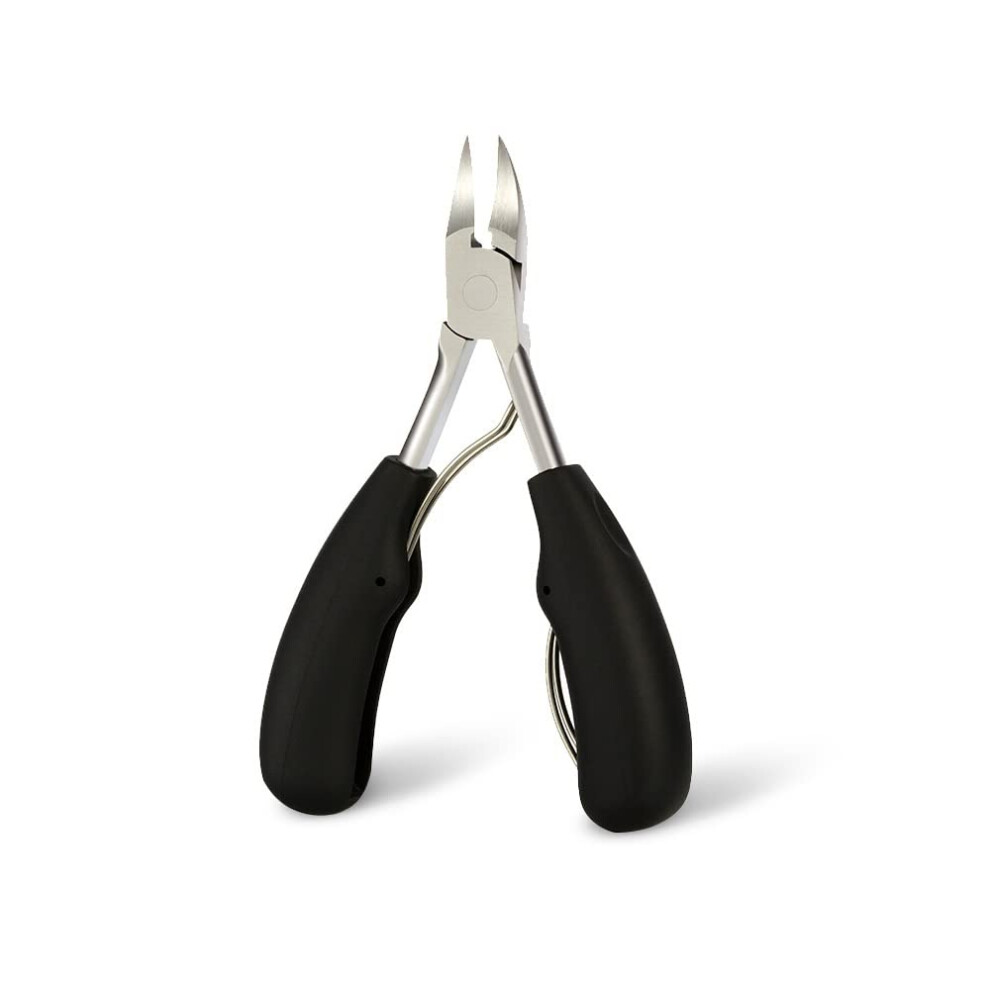 Nail Clippers Stainless Steel Manicure Pedicure Set with Leather Case for Travel Grooming