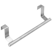Over the Cabinet Towel Rack, RustResistant Stainless Steel Bar for Kitchen Cupboard Doors 9 Inch