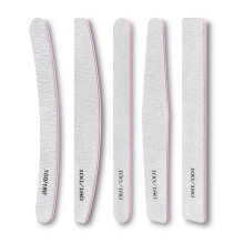 Nail Buffer Block Set 5 Pcs Mixed Colors Double Sided for Gel and Acrylic Nails Smooth Shine