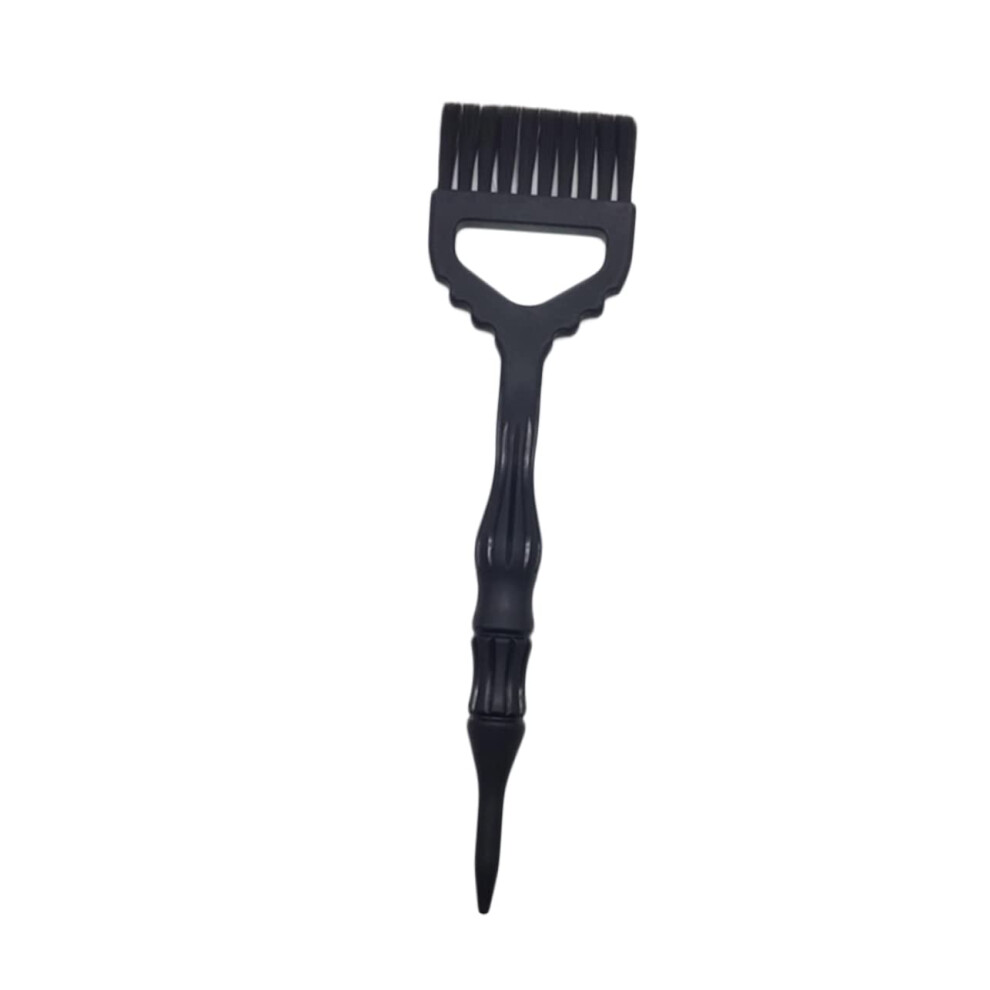 2PCS Professional Nylon Hair Dye Brush and Comb Set for Precise Color Application in Salon or Home