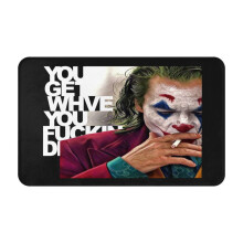 JOKER Deurmat, Antislip, Wasbaar, 20x31,5 inch, Binnen en Buiten, voor Kerstmis, Badkamer, Keuken, Terras, Feestdagen en Huisdecoratie