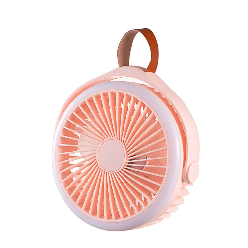 Ανεμιστήρας κάμπινγκ Gnobogi Fan με LED και κορδόνι, επαναφορτιζόμενος USB, λειτουργεί με 1