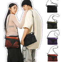 Lksixu tenká crossbody kabelka pre mužov a ženy, vodotesná taška cez rameno so sieťovaným vreckom, ľahká taška proti krádeži,