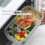 Κουτί Bento 2 θέσεων 1100ML με επαναχρησιμοποιούμενο κουτάλι, συμβατό με δοχεία 8