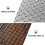 1 τεμάχιο από ανοξείδωτο ατσάλι BBQ Grill Mesh Barbecue Shishes Racks Πρακτικό πλέγμα 2