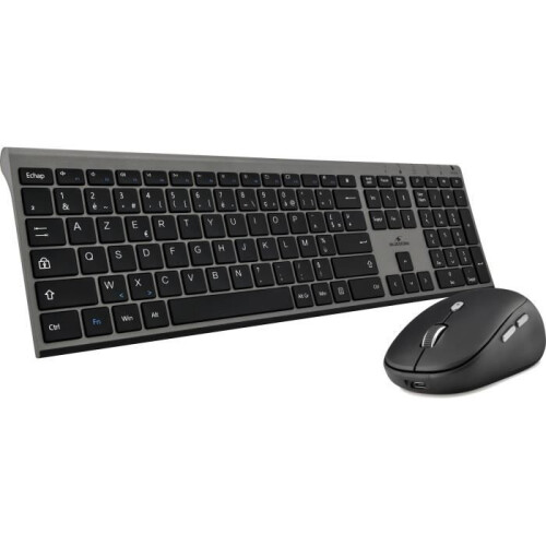 Keyboard Mouse Pack - BLUESTORK - GRAPHEME PACK - Wireless - Black