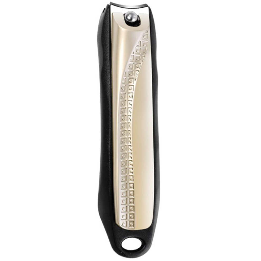 Gray Stainless Steel Toenail Clippers For Thick Nails With 45 Blades And Builtin Nail File,