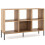 Bibliothèque multifonctionnelle - HELLOSHOP26 - 6 cases - Bois d'ingénierie - Stable - Réglable 1