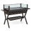 Holzkohlegrill - HELLOSHOP26 - Multifunktionsmodell - 98 x 42 x 68 cm - Gewürzhalter - Windschutz 1